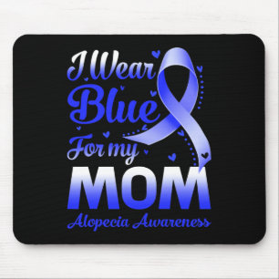 I Bära Blue for My Mamma Alopecia Awareness Musmatta