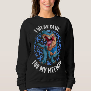 I Bära Blue for My Meemaw Diabetes Awareness Trex T Shirt