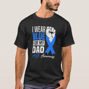 I Bära Blue for My Pappa Als Awareness Supporter K T Shirt