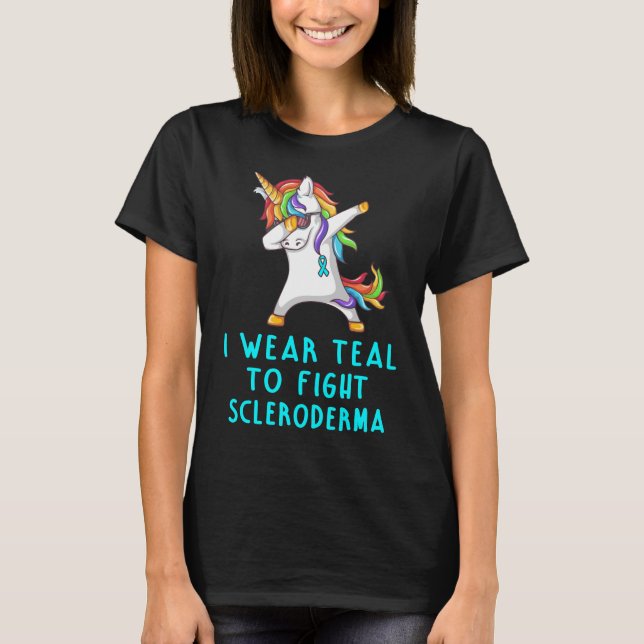 I Bära för att bekämpa skleroderma T Shirt (Framsida)