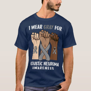 I Bära Grått för akustisk neuromamedvetenhet T Shirt