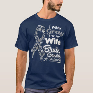 I bära Grått för min fru - Medvetenhet om hjärncan T Shirt