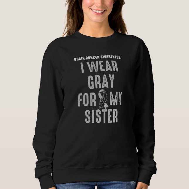 I Bära Grått för min känselkänsla i syster Brain T Shirt (Framsida)