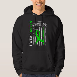 I Bära Grönt för Goddotters njursjukdom Awaren Hoodie