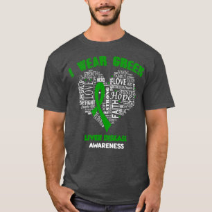 I Bära Grönt för medvetenhet om leversjukdom i Sku T Shirt