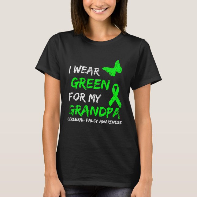 I Bära Grönt för min farmaceutiska palmduva T Shirt (Framsida)