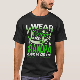 I Bära Grönt för min morfar- njursjukdom Awarene T Shirt