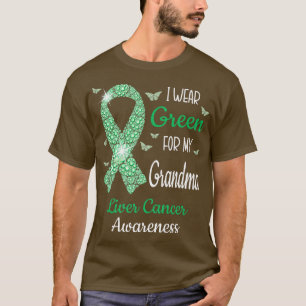I Bära Grönt för min mormor- levercancermedvetenhe T Shirt