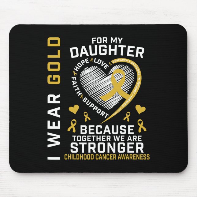 I Bära Guld för min dotter till barncancerparen Musmatta (Framsidan)
