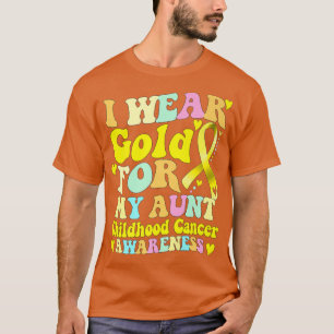 I Bära Guld för min medvetenhet om barncancer i Mo T Shirt