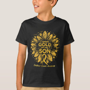 I Bära Guld för min son - Guld solrosbarn T Shirt