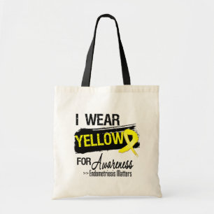 I Bära Gult Endometriosis Awareness Matths Tygkasse