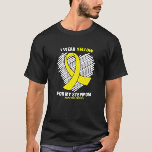 I Bära Gult för min stepmamma Endometriosis Awaren T Shirt