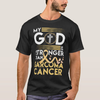 I Bära Gult Shirt Sarcoma Cancer Gult T Shirt