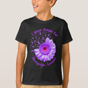 I Bära Lila for Fibromyalgia Awareness Survivor T Shirt