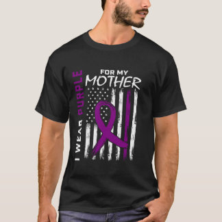 I Bära Lila för medvetenheten om epilepsi i Mamma  T Shirt