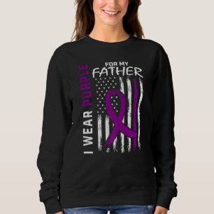 I Bära Lila för medvetenheten om epilepsi i Pappa T Shirt