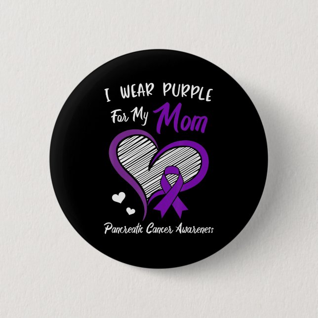 I bära Lila för min cancervårdande  i Mamma Knapp (Framsida)