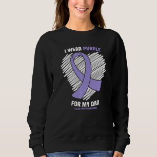 I Bära Lila för min cystiska fibrosmedvetenhet om T Shirt