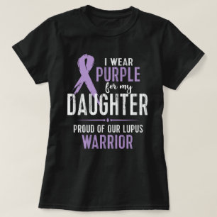 I bära lila för min dotter stolt över vår lupu t shirt