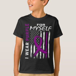 I Bära Lila för min egen epilepsimedvetenhet Ameri T Shirt