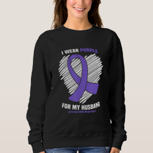 I Bära Lila för min Make Chiari-missbildning A T Shirt