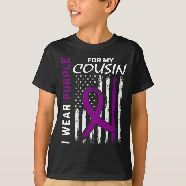 I Bära Lila för min medföljande upplysningsfirma f T Shirt (Framsida)