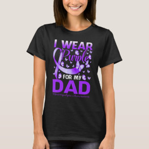 I Bära Lila för min medvetenhet om Fibromyalgia Pa T Shirt