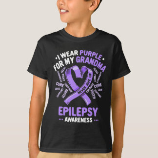 I Bära Lila för min mormaepilepsimedvetenhet T Shirt