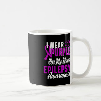 I Bära Lila för min niece Epilepsy Awareness 1 Kaffemugg