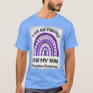 I Bära Lila för min son - överdosering - medvetand T Shirt