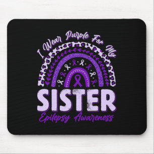 I Bära Lila för min syster Epilepsy Awareness Rai Musmatta