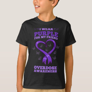 I Bära Lila för min vänliga överdoseringsmedvetenh T Shirt