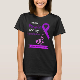 I Bära Lila för mina farmor Epilepsy Awaren T Shirt