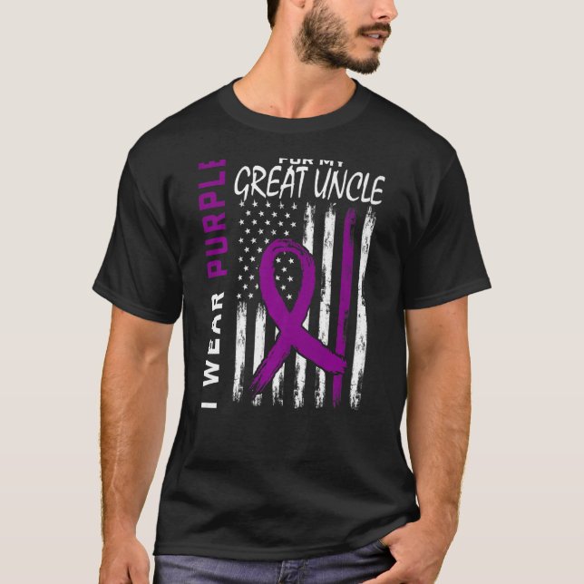 I Bära Lila för mina Underbara anfallsprogram för  T Shirt (Framsida)