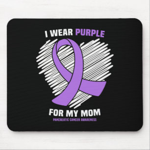 I Bära Lila för mitt Mamma- pankreascancerskydd Musmatta
