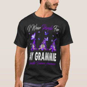 I Bära Lila för MY GRAMMIE Domestic Violence Awa T Shirt