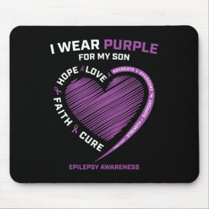 I Bära Lila for My Son Epilepsy Awareness Mamma Da Musmatta