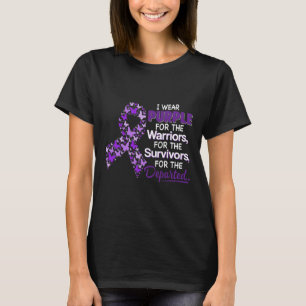 I Bära Lila för överdosering av fjärilsmusfalk vid T Shirt