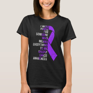 I Bära Lila Ribbon Epilepsy Awareness Support Sq T Shirt
