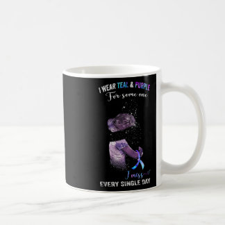 I Bära och Lila för förebyggande av självmord Kaffemugg