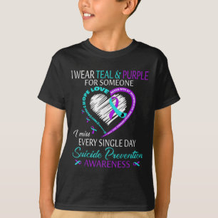 I Bära och Lila för någon hjärtsjälvmord p T Shirt