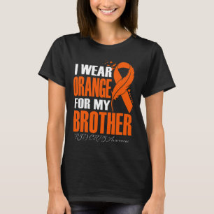 I Bära Orange för min broder RSD Crps Awareness Fe T Shirt