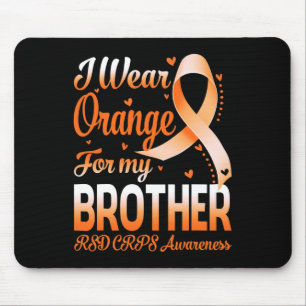 I Bära Orange för min broder RSD Crps Awareness Ri Musmatta