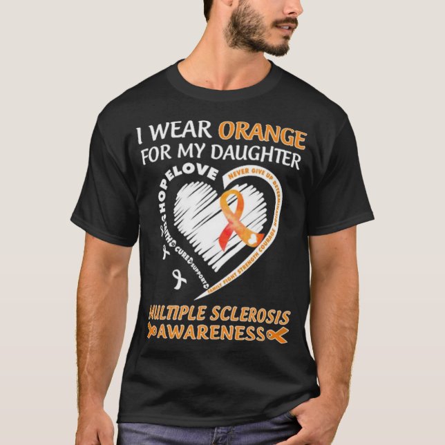 I Bära Orange för min dotter T Shirt (Framsida)