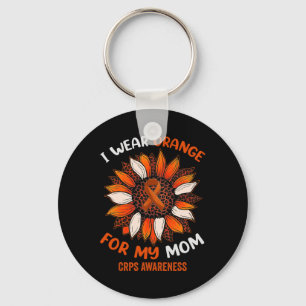 I Bära Orange för min Mamma Crps Awareness Monador Nyckelring