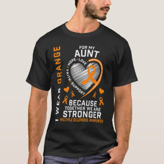 I Bära Orange för min Medvetna skleros i Moster Må T Shirt