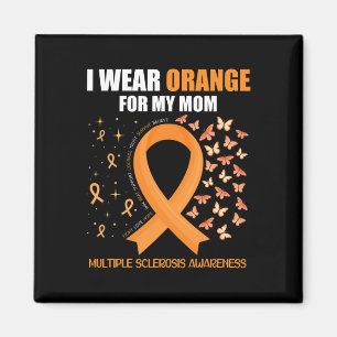 I Bära Orange för min skleros vid Mamma Många Magnet