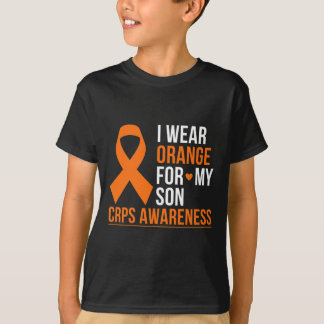 I Bära Orange för min son RSD Crps Awareness Månad T Shirt