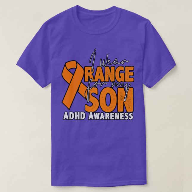 I Bära Orange för min son T Shirt (Design framsida)